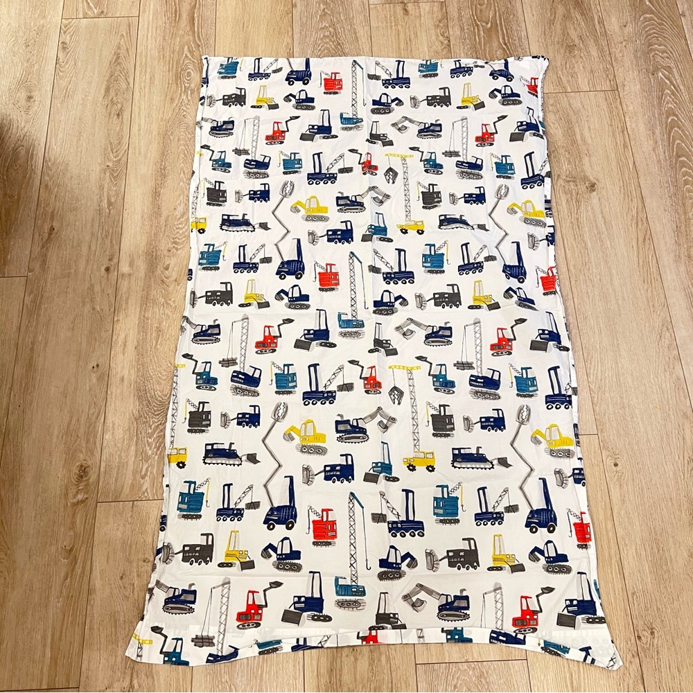 Pottery Barn Kids Jax Toddler Crib Bed Sheet Set - Picture 3 of 5